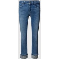 Liu Jo White Skinny Fit Jeans im 5-Pocket-Design Modell 'MONROE' in Hellblau, Größe 28 von Liu Jo White