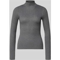 Liu Jo White Strickpullover mit Stehkragen in Anthrazit, Größe L Liu Jo White Strickpullover mit Stehkragen in Anthrazit, Größe L von Liu Jo White