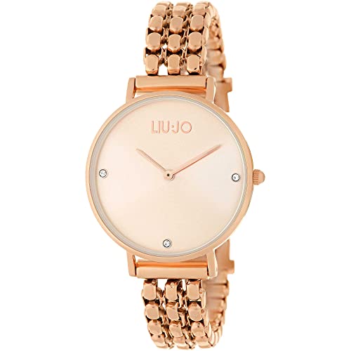 LiuJo Damen Analog Quarz Uhr mit Edelstahl Armband TLJ1388 von Liu Jo