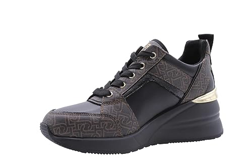 Damen Schuhe Liu.Jo Art. BF3117EX162, Saffiano Spr Brown Black, 38 EU von Liu Jo