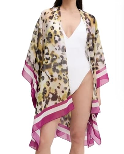 Kaftano Donna LIU Jo Beach animalier vert ES25LJ56 VA5174 T4902 M9146 Taglia UNICA von Liu Jo