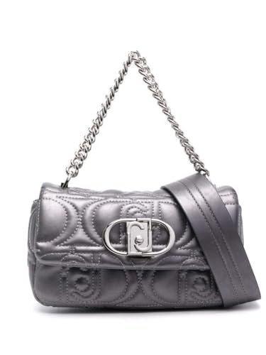 LIU JO Thilini Crossbody Bag XS Antracite Met. von LIU JO