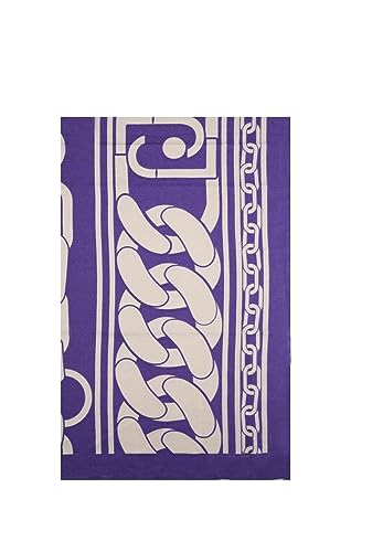 LIUJO Kopftuch Kette 120 x 120 cm, violett, FOULARD von LIUJO