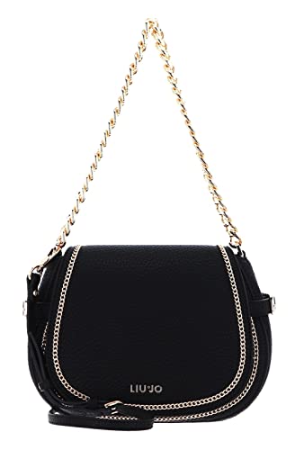 Liu Jo Amata ECS Crossbody nachhaltige Tasche mit Schmuckkette 28 cm S black von Liu Jo