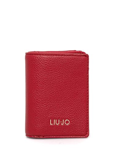 LIU JO Damen Geldbörse Bifold Gold AS25LJ16 AA5190 E0058, Pompejanisches Rot, Einheitsgröße LIU JO Damen Geldbörse Bifold Gold AS25LJ16 AA5190 E0058, Pompejanisches Rot, Einheitsgröße von Liu Jo Jeans