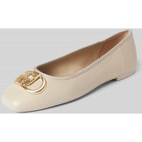 Liu Jo Ballerinas mit Label-Detail Modell 'DAFNE' in Offwhite, Größe 36 von Liu Jo