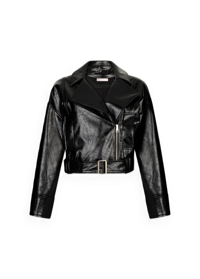 Liu Jo Bikerjacke - Lederjacke für Damen - Lederimitatjacke von Liu Jo