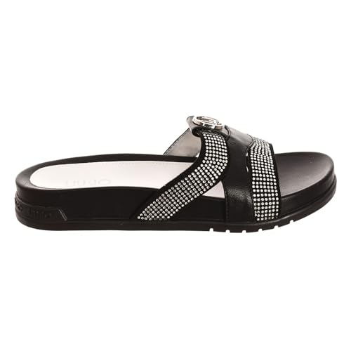 Liu Jo CLARA 509 Damen Slipper-Sandale, Schwarz , 38 EU von Liu Jo