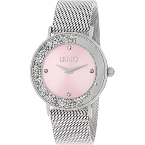 Liu Jo Damen Analog Quarz Uhr mit Edelstahl Armband TLJ1341 von Liu Jo