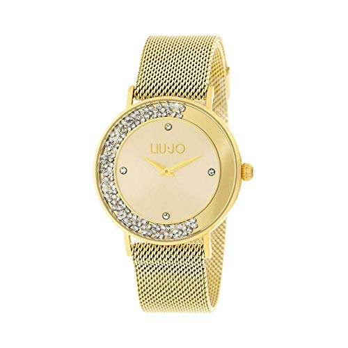 Liu Jo Damen Analog Quarz Uhr mit Edelstahl Armband TLJ1346 von Liu Jo
