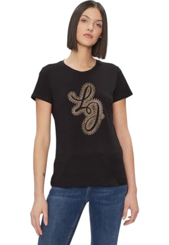 T-Shirt Donna Liujo wa4051js923-n9070 Nero von Liu Jo