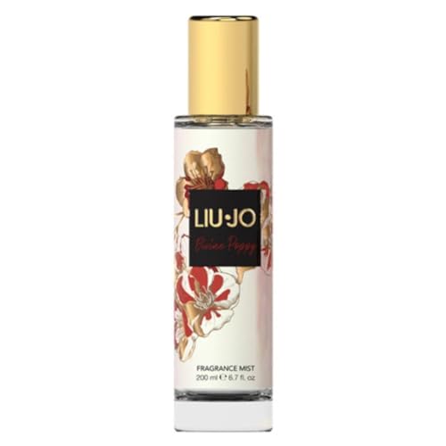 Liu Jo Divine Poppy Parfümiertes Körperwasser für Damen – Fresh Flower Spray 200 ml – Body Mist langanhaltender Duft (1 Stück) von Liu Jo