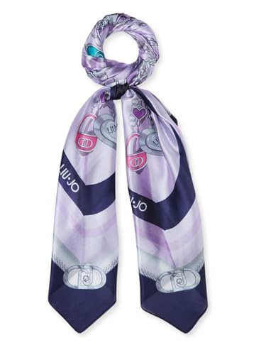 Liu Jo ECS FOULARD LOVE CHARM, blau, 120X120 von Liu Jo