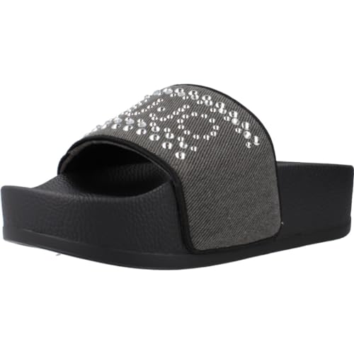 Liu Jo Flip-Flops Mykonos 02 schwarz - Plateauhöhe 6,5 cm -, Schwarz , 40 EU von Liu Jo