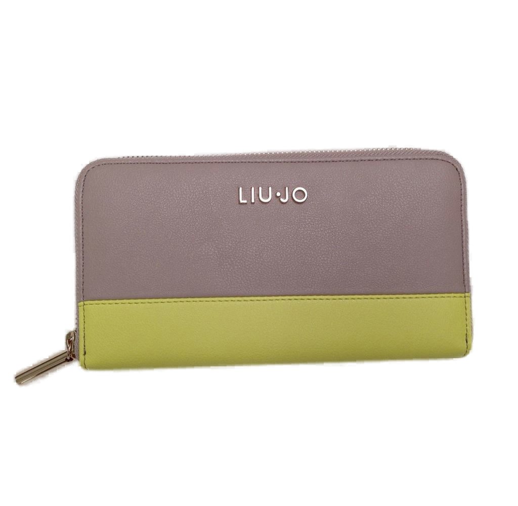 Liu Jo Geldbörse Zip Champagne/Lemon A14301E0002-03H77, 1 Reißverschlussfach von Liu Jo