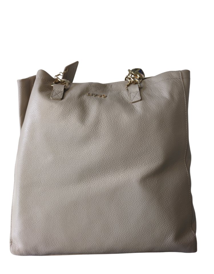 Liu Jo Handtasche Damen Leder Stoff Champagner Beige Magnetverschluss A14293P0129-60906 von Liu Jo