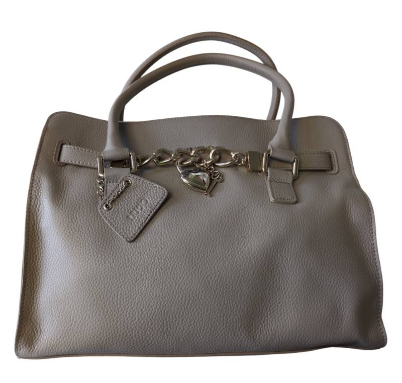 Liu Jo Handtasche Damen Leder Stoff Champagner Beige Reißverschluss A14296P0129-60906 von Liu Jo