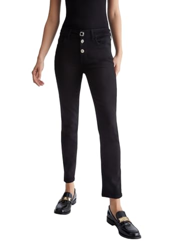 Liu Jo Jeans Damen Jeans Schwarz, Schwarz , 26 von Liu Jo