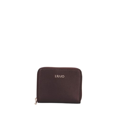 Liu Jo Jeans Wallet Brown Stone AF4281E0037 BROWN STONE TU, dunkelbraun, Taglia Unica, Mit Reißverschluss von Liu Jo