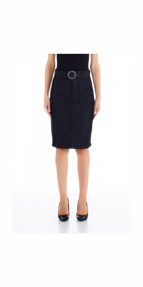 Liu Jo Jeansrock - Rock - Midirock - GONNA DENIM LONGUETTE von Liu Jo