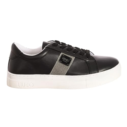 Liu Jo Klassischer Damen-Sneaker Alicia 505 4A3707EX016, Schwarz , 36 EU von Liu Jo