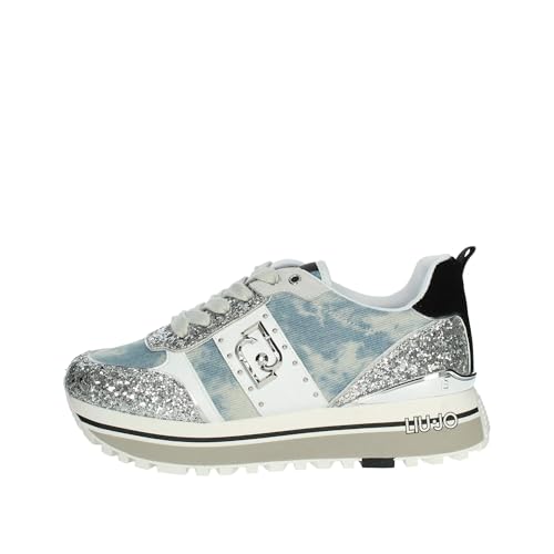 Liu Jo Low Sneaker Maxi Wonder 71, 11-Deutsch:38, Color:blau-Kombi von Liu Jo