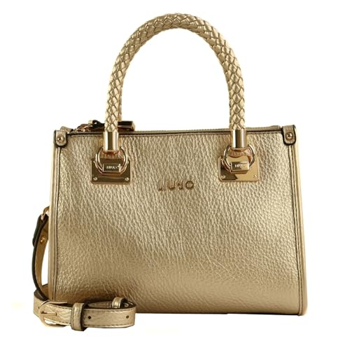 LIU JO Manhattan Satchel Bag S Light Gold von LIU JO