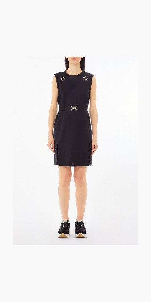 Liu Jo Minikleid – Feminines Kleid mit Gürtel und Cargo-Taschen von Liu Jo