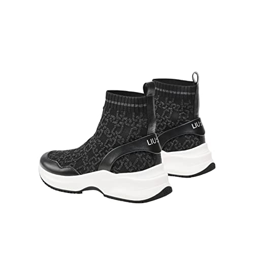 Liu Jo Schuhe Liu Jo für Damen, Modell Sneakers Alte Lily 16 BA3083TX262, aus Kunstleder., Schwarz , 37 EU von Liu Jo