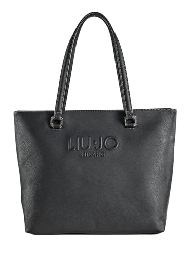Liu Jo Shopper Schultertasche Halona ESC Tote Bag Anthracite anthrazit von Liu Jo