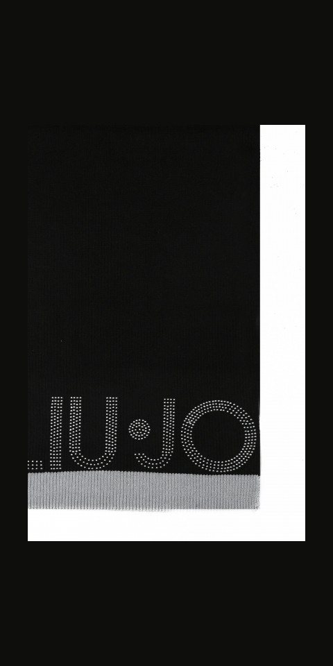 Liu Jo Strickschal - Shawl mit Schriftzug von Liu Jo