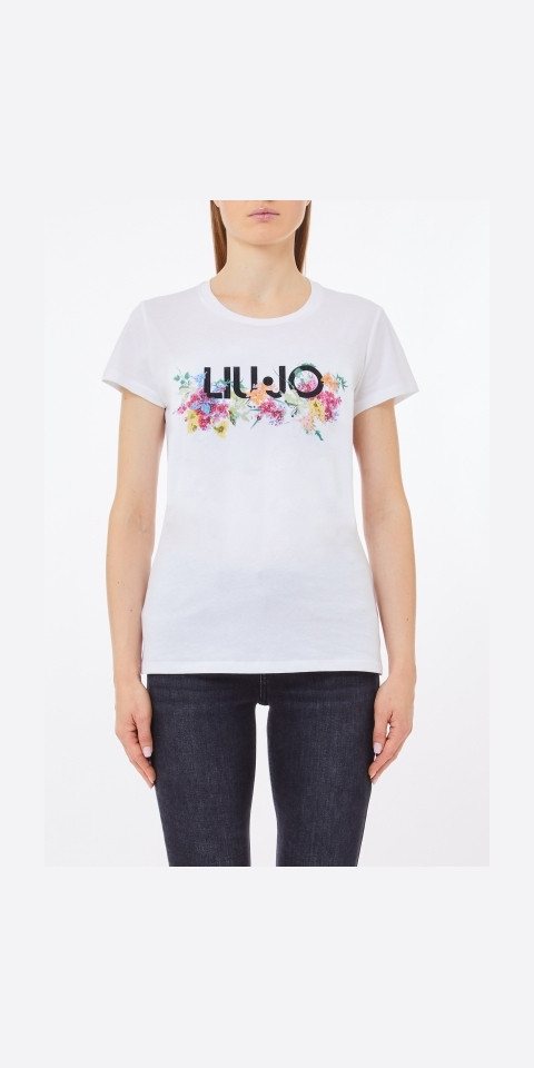 Liu Jo T-Shirt – Stilvolles Damenshirt mit Strass von Liu Jo