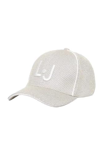 Liu Jo TA4268 Baseball Cap (One Size, Elfenbein/Gold), Elfenbein Gold von Liu Jo
