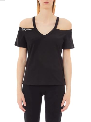 Liu Jo TA5271-JS003-2222 ECS T-Shirt Mode M/C, Schwarz , Small Liu Jo TA5271-JS003-2222 ECS T-Shirt Mode M/C, Schwarz , Small von Liu Jo