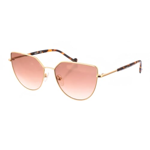 Liu Jo Unisex LJ143S 46601 Sunglasses, 718 Gold Shiny, Taille Unique (5er Pack) von Liu Jo