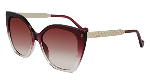 Liu Jo Unisex LJ752S 47503 Sunglasses, 618 Burgundy Crystal, 56 von Liu Jo