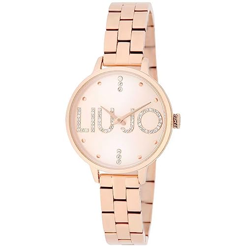 LIU JO Damen Analog Quarz Uhr mit Edelstahl Armband TLJ2041 von Liu Jo