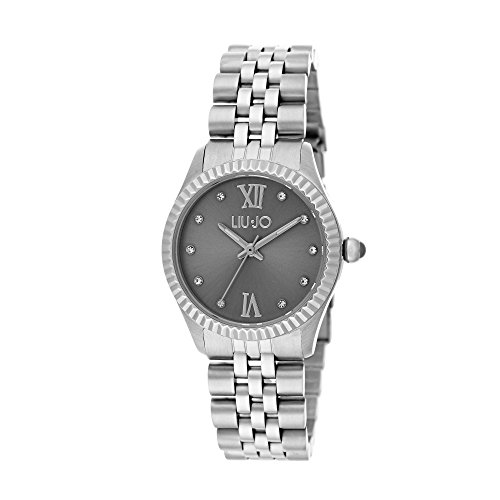 LiuJo Damen Analog Quarz Uhr mit Edelstahl Armband TLJ1134 von Liu Jo