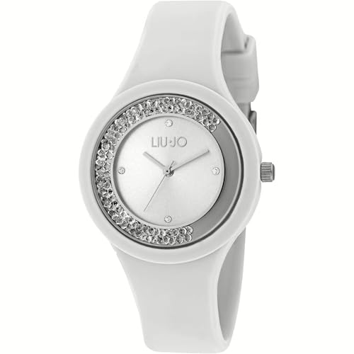 LiuJo Damen Analog Quarz Uhr mit Silikon Armband TLJ1417 von Liu Jo