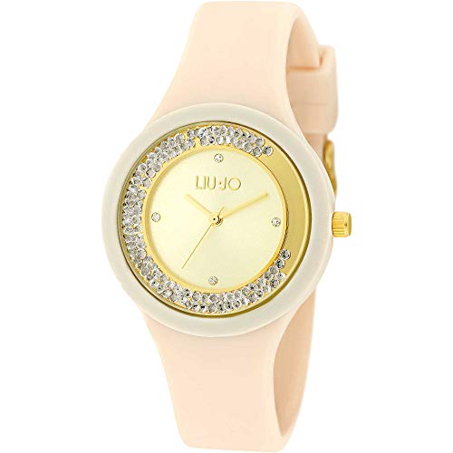 LiuJo Damen Analog Quarz Uhr mit Silikon Armband TLJ1429 von Liu Jo