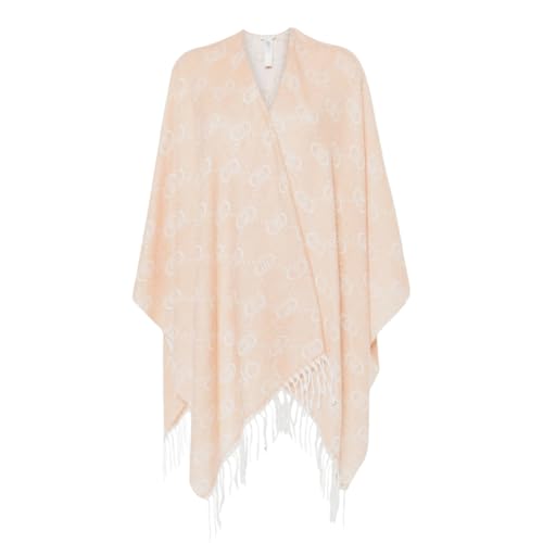 Poncho donna Liu Jo logo monogram cammello C25LJ05 2F4015 T0300 TAGLIA UNICA von Liu Jo Jeans