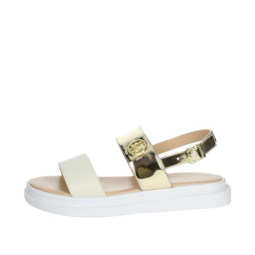 Scarpe Liu-Jo sandalo Marty 522 milk/ gold ZS23LJ08 4A3725 37 von Liu Jo