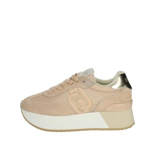 Scarpe donna Liu-Jo Dreamy 02 sneaker suede/ mesh papaya/ light gold DS24LJ05 BA4081 PX031 41 von Liu Jo