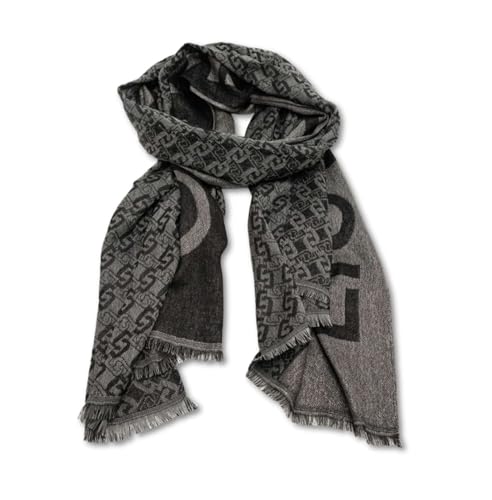 Sciarpa Liu Jo donna stola jacquard logo nero CS25LJ08 2A5004 T0300 NERO von Liu Jo