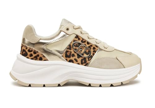 Sneaker Donna LIU-Jo Eva 02 Leopard/Ivory DS25LJ20 BA5065 PX243 38 von Liu Jo Jeans