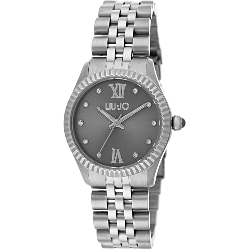 LiuJo Damen Analog Quarz Uhr mit Edelstahl Armband TLJ1134 von Liu Jo