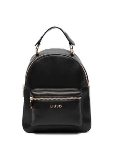 Zaino Liu-Jo Jorah ecs M backpack nero B25LJ18 AF4258 E0037 Media von liu jo
