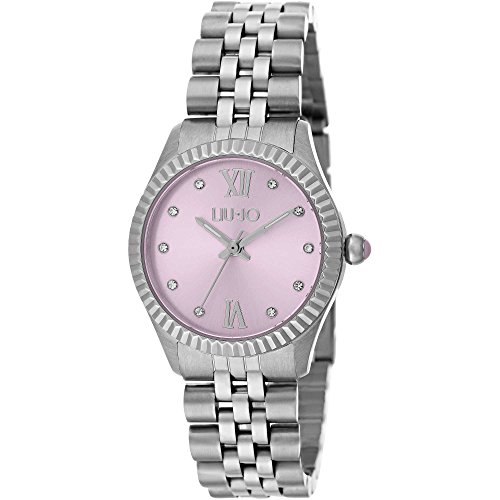 LiuJo Damen Analog Quarz Uhr mit Edelstahl Armband TLJ1135 von LiuJo
