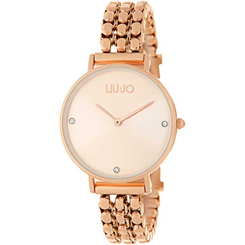 LiuJo Damen Analog Quarz Uhr mit Edelstahl Armband TLJ1388 von LiuJo