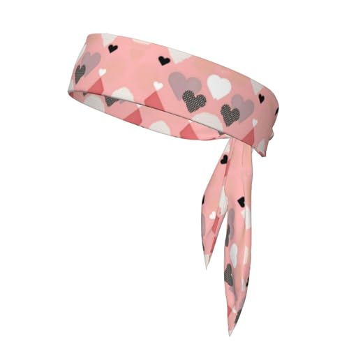 Abstraktes Liebesdiagramm, stilvolle und bequeme Sport-Kopfbandanas – Unisex-Trainings-Haarband für sportliche Aktivitäten Abstraktes Liebesdiagramm, stilvolle und bequeme Sport-Kopfbandanas – Unisex-Trainings-Haarband für sportliche Aktivitäten von LiuMng